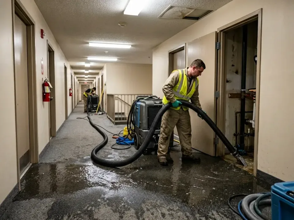 multi-unit-apartment-hallway-f-005 — frequently asked questions, Emergency Burst Pipe Water Extraction & Removal in Magnolia…